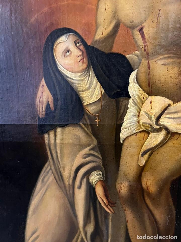 Arte: &Oacute;leo Cristo Crucificado - Foto 4