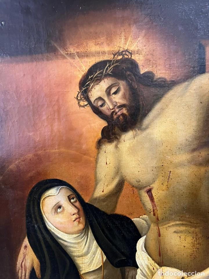 Arte: &Oacute;leo Cristo Crucificado - Foto 5