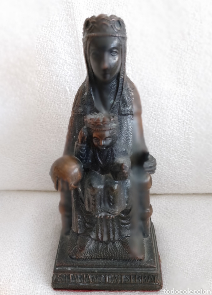 Arte: Virgen De Monserrat Antigua. - Foto 1