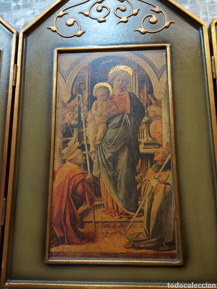 Arte: Triptico religioso. - Foto 2