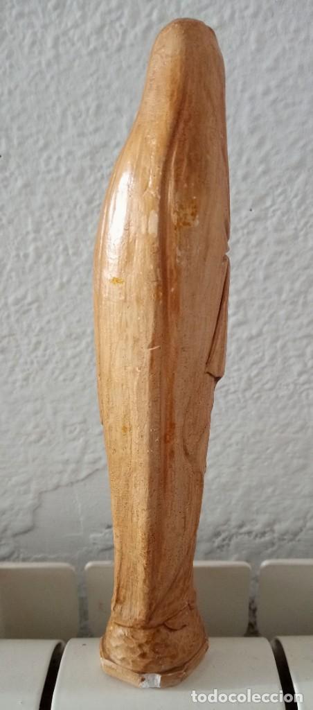 Arte: Virgen con Ni&ntilde;o escayola - Foto 4