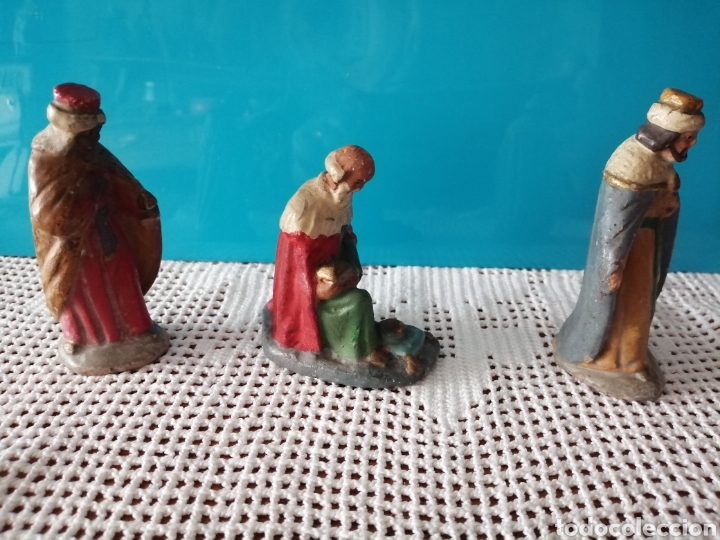 Arte: Antiguas figuras de pessebre. - Foto 2