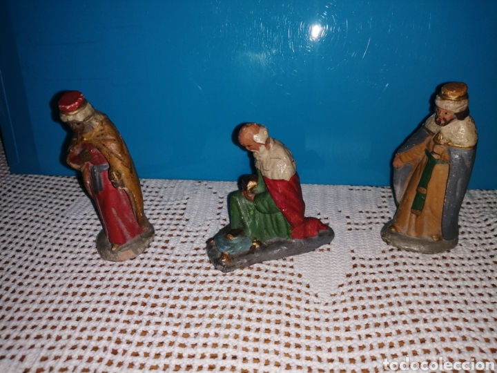 Arte: Antiguas figuras de pessebre. - Foto 3