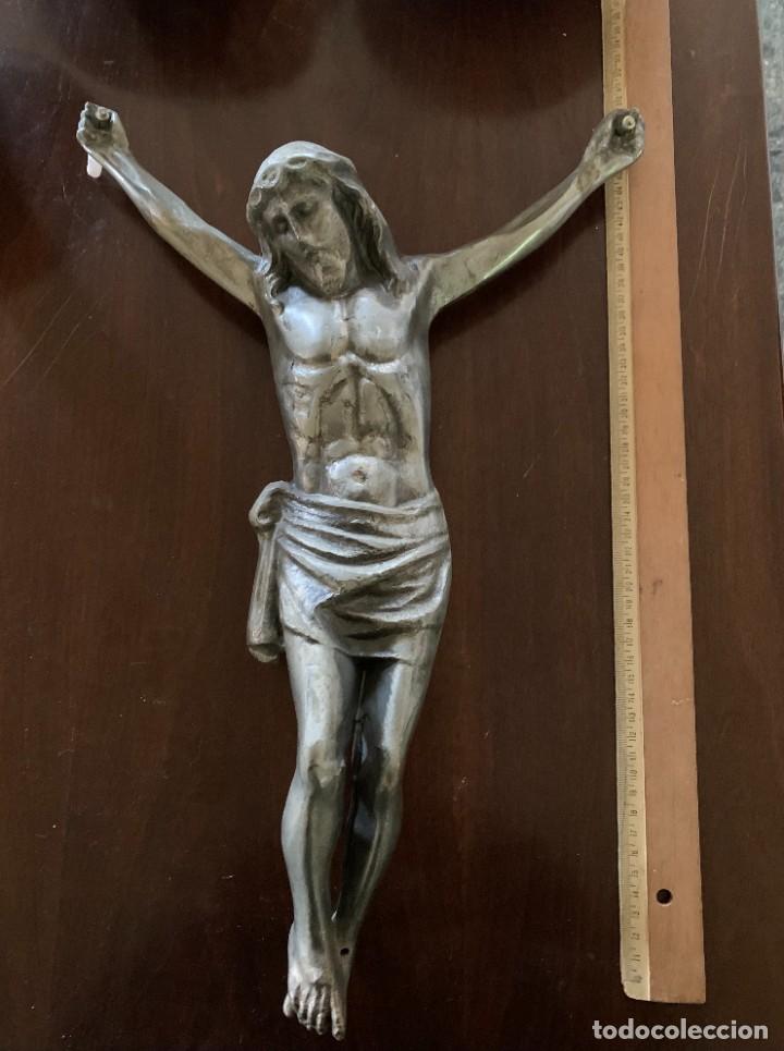 Arte: Cristo de plomo de 50 cm - Foto 1