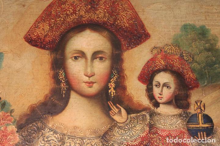 Arte: CUADRO VIRGEN CUZQUE&Ntilde;A - Foto 5