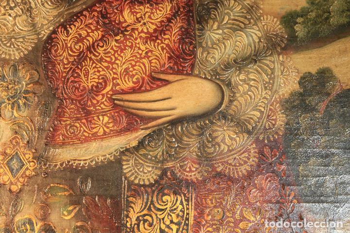 Arte: CUADRO VIRGEN CUZQUE&Ntilde;A - Foto 6