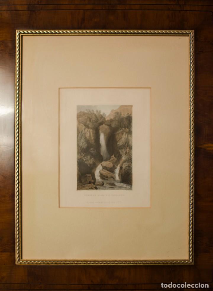 Arte: Pareja de grabados ingleses - Foto 2