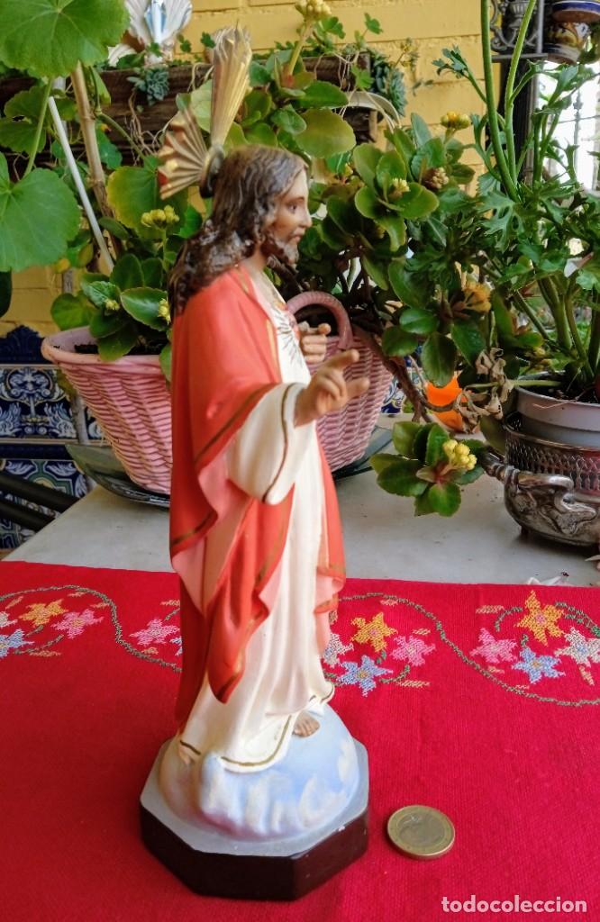 Arte: Figura del Coraz&oacute;n de Jes&uacute;s de Olot - Foto 2