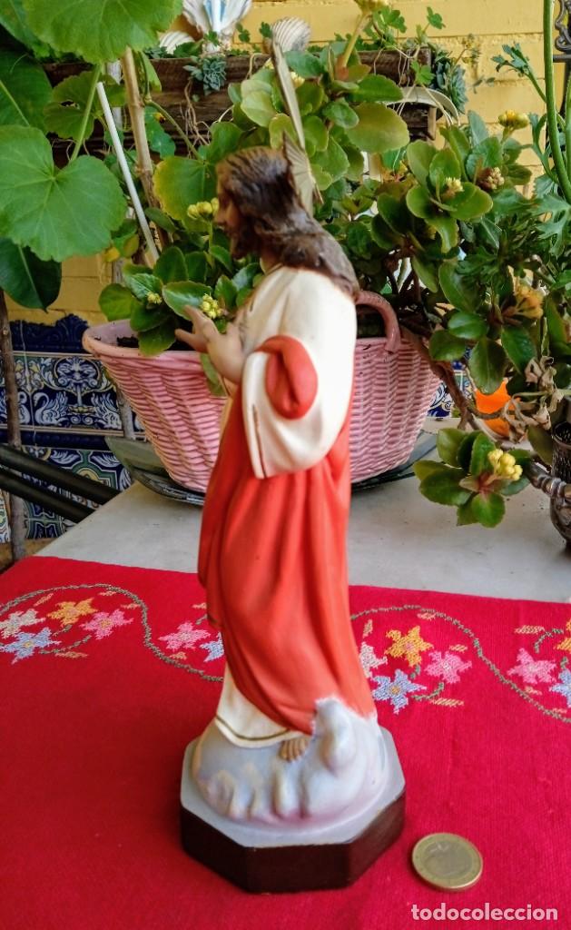 Arte: Figura del Coraz&oacute;n de Jes&uacute;s de Olot - Foto 3