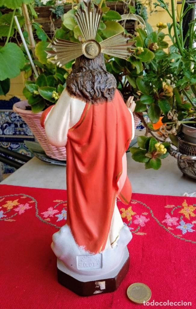 Arte: Figura del Coraz&oacute;n de Jes&uacute;s de Olot - Foto 4