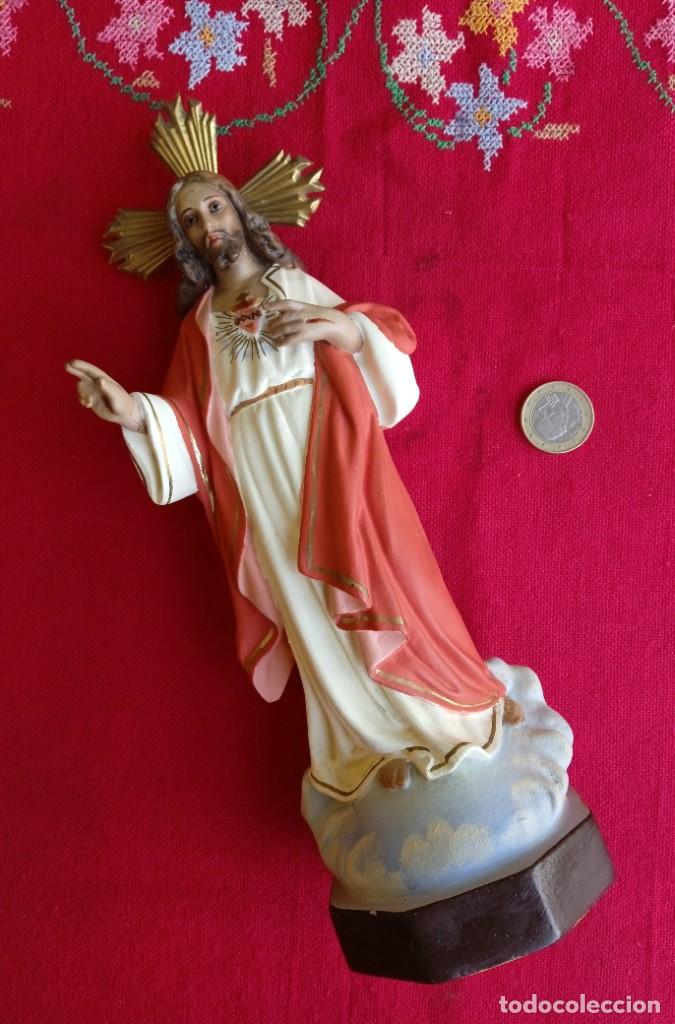 Arte: Figura del Coraz&oacute;n de Jes&uacute;s de Olot - Foto 5