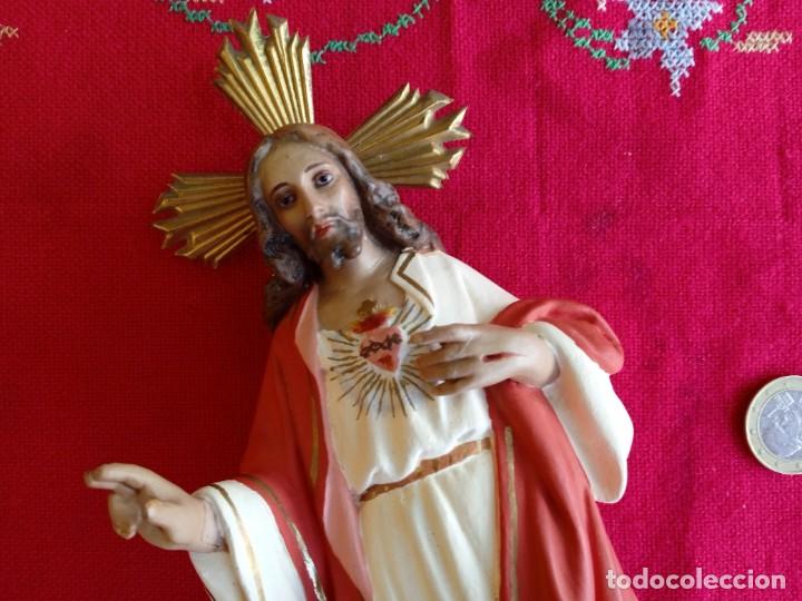 Arte: Figura del Coraz&oacute;n de Jes&uacute;s de Olot - Foto 6