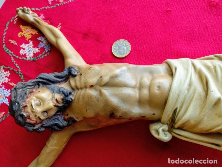 Arte: Antiguo Cristo Crucificado de Olot - Foto 3
