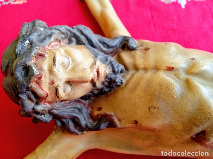 Arte: Antiguo Cristo Crucificado de Olot - Foto 4