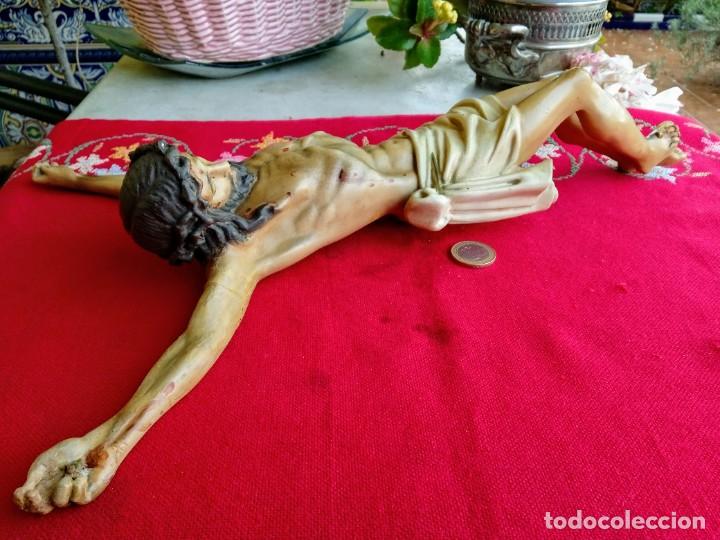 Arte: Antiguo Cristo Crucificado de Olot - Foto 5