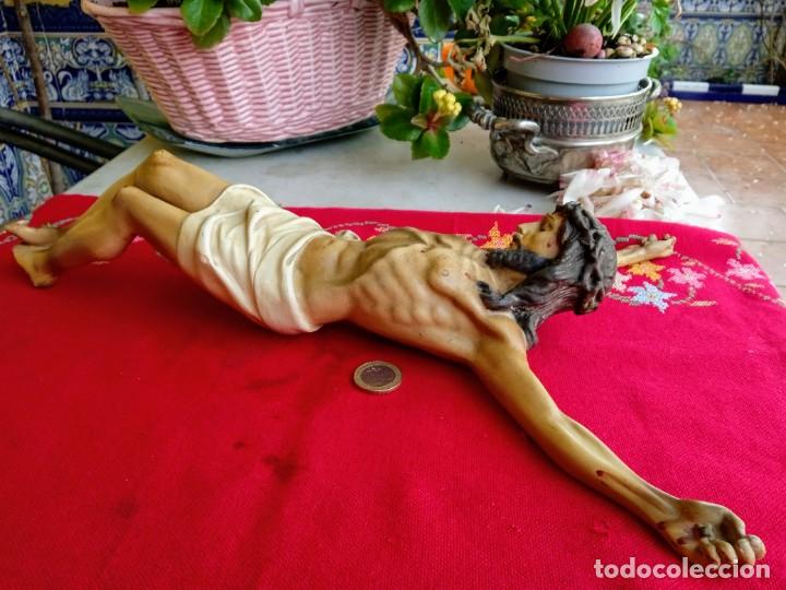 Arte: Antiguo Cristo Crucificado de Olot - Foto 6