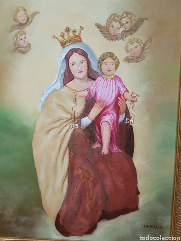 Arte: &Oacute;LEO SOBRE LIENZO 73X57CM - Foto 2