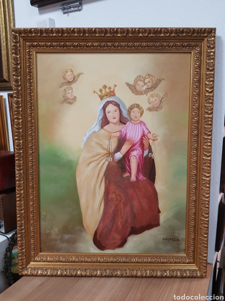 Arte: &Oacute;LEO SOBRE LIENZO 73X57CM - Foto 1