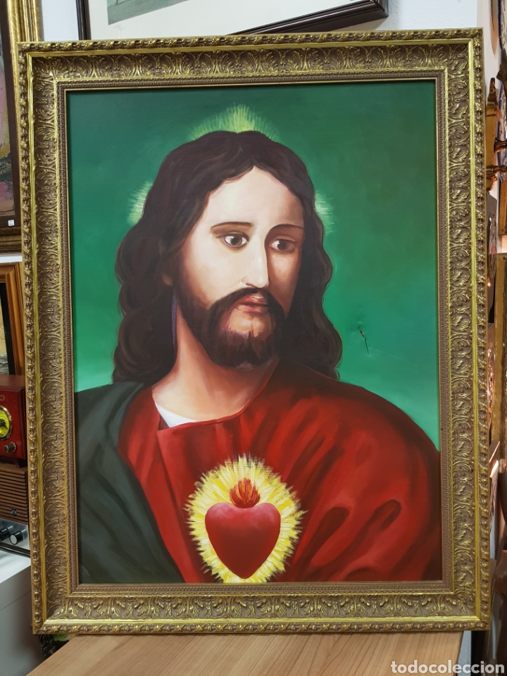 Arte: &Oacute;LEO SOBRE LIENZO 85X65CM - Foto 1