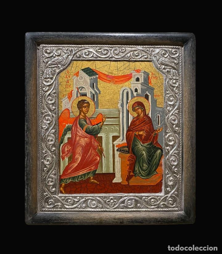 Arte: ICONO ANUNCIACION, PLATA - Foto 1