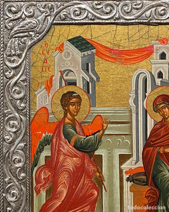 Arte: ICONO ANUNCIACION, PLATA - Foto 3