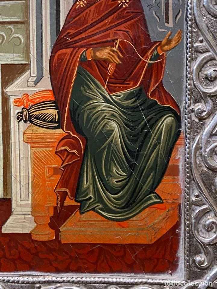 Arte: ICONO ANUNCIACION, PLATA - Foto 8