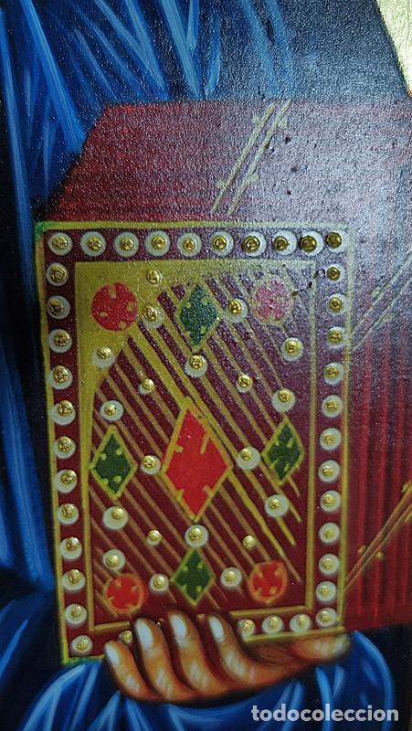 Arte: Icono Pantocrator TABLA DE MADERA - Foto 4