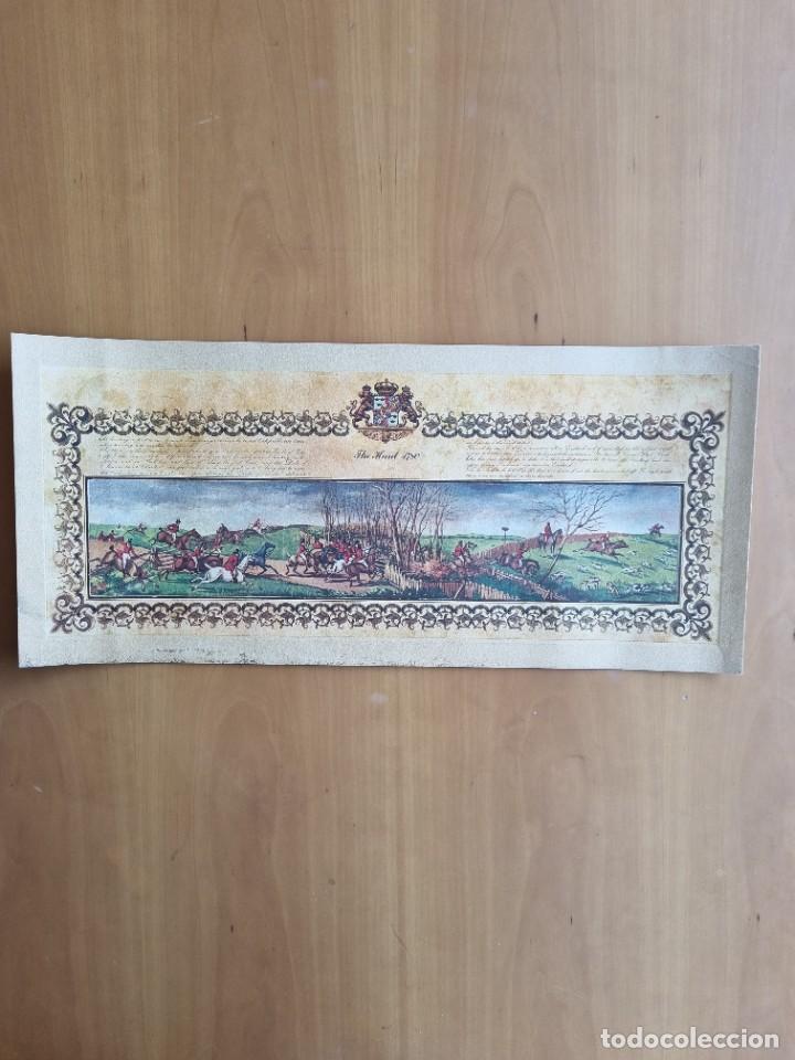 Arte: GRABADO &rdquo;THE HUNT 1780&rdquo; - Foto 1