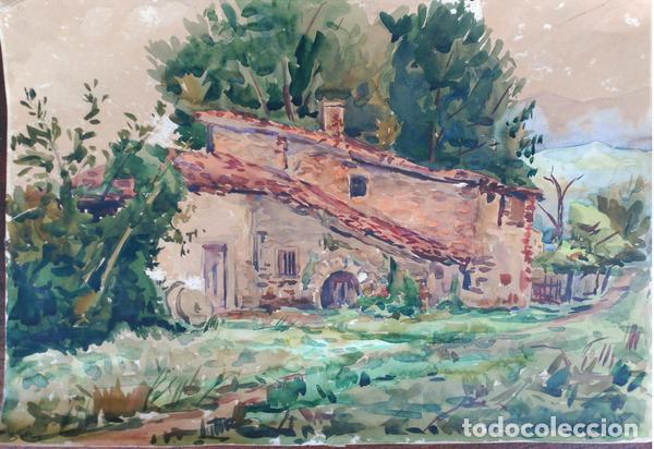 Arte: ACUARELA DE MANUEL BALSA EL RUSO - Foto 1