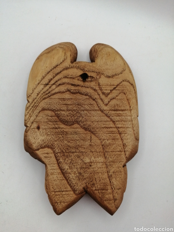 Arte: Cabeza Querub&iacute;n alado. Madera tallada - Foto 8
