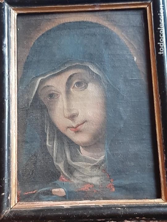 Arte: Cuadro virgen s.xvii - Foto 1
