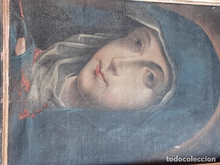Arte: Cuadro virgen s.xvii - Foto 5