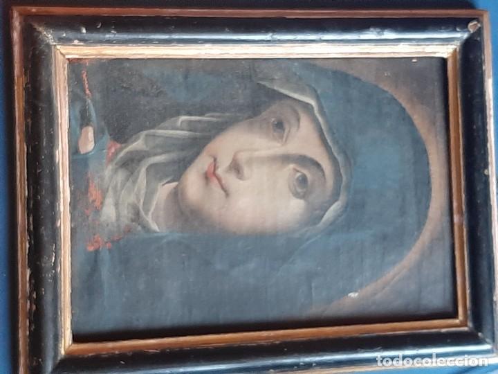 Arte: Cuadro virgen s.xvii - Foto 6