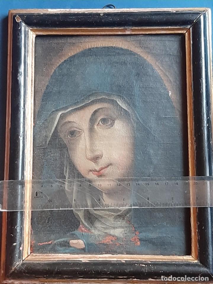 Arte: Cuadro virgen s.xvii - Foto 10