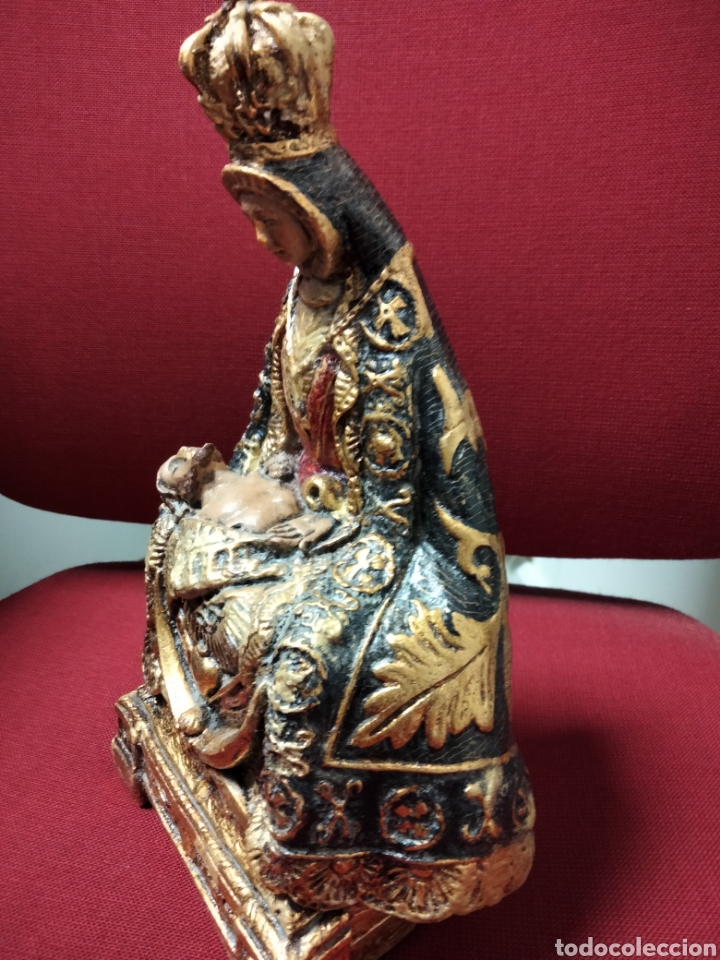 Arte: VIRGEN ESTUCO POLICROM&Iacute;A - Foto 4