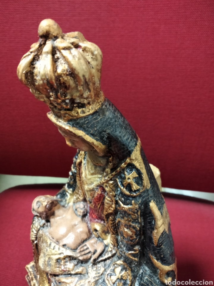Arte: VIRGEN ESTUCO POLICROM&Iacute;A - Foto 5