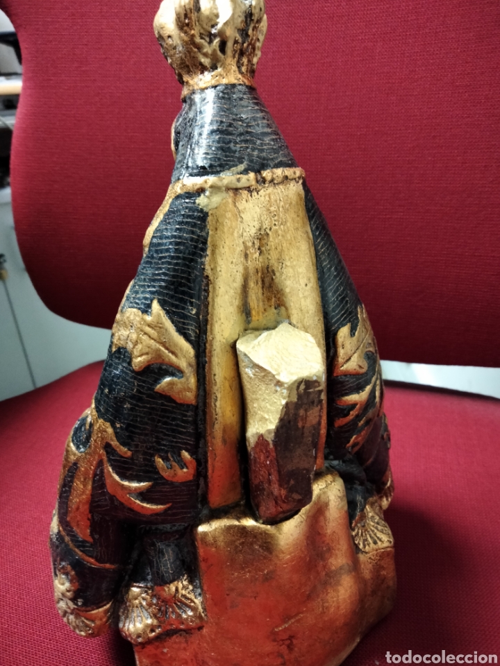 Arte: VIRGEN ESTUCO POLICROM&Iacute;A - Foto 6