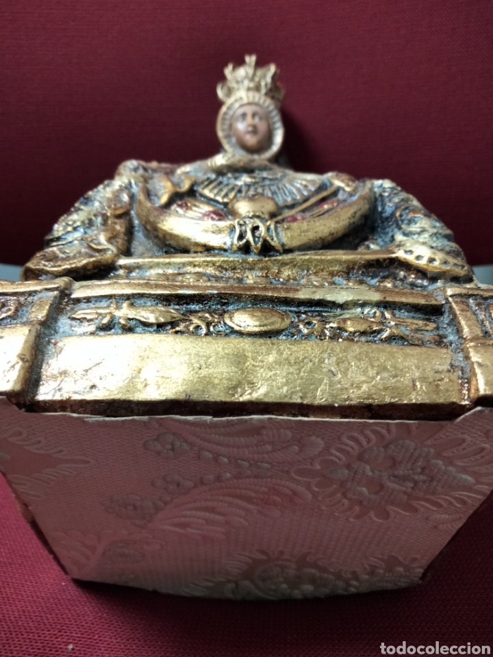 Arte: VIRGEN ESTUCO POLICROM&Iacute;A - Foto 9