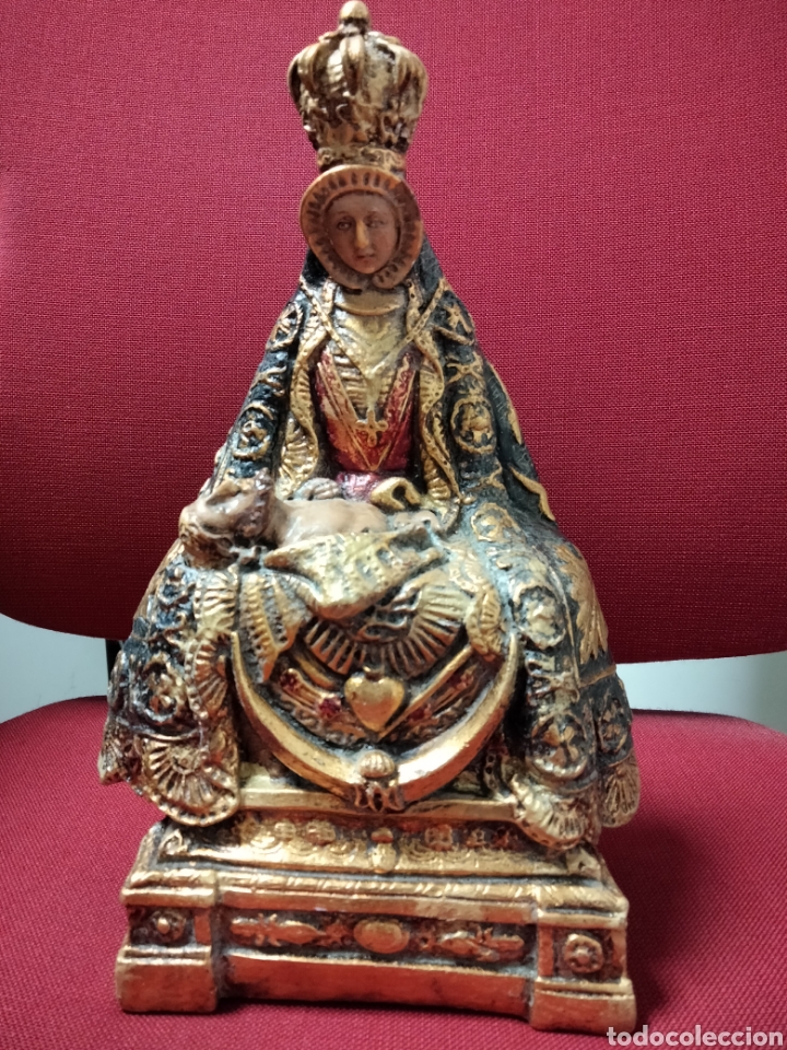 Arte: VIRGEN ESTUCO POLICROM&Iacute;A - Foto 1