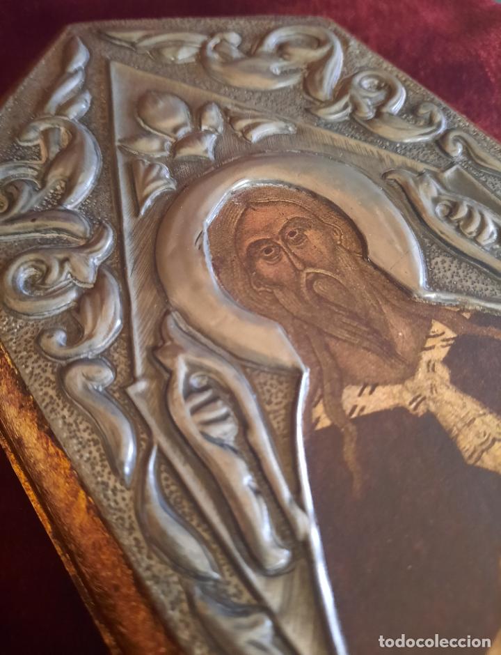 Arte: ICONO CRISTO - MADERA y ESTA&Ntilde;O. - Foto 3