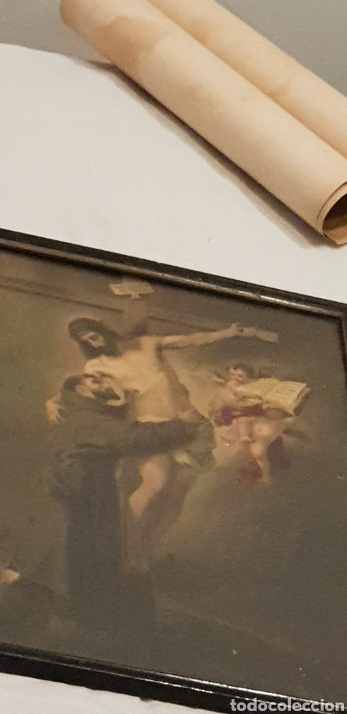 Arte: Lamina antigua religiosa - Foto 1