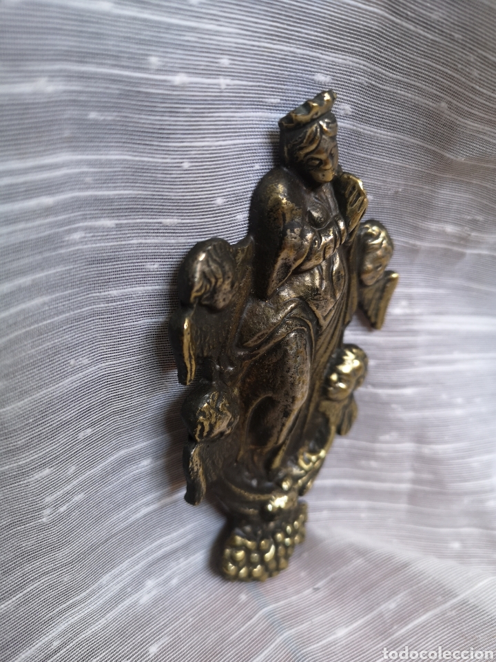 Arte: Virgen Inmaculada Concepci&oacute;n de bronce - Foto 2