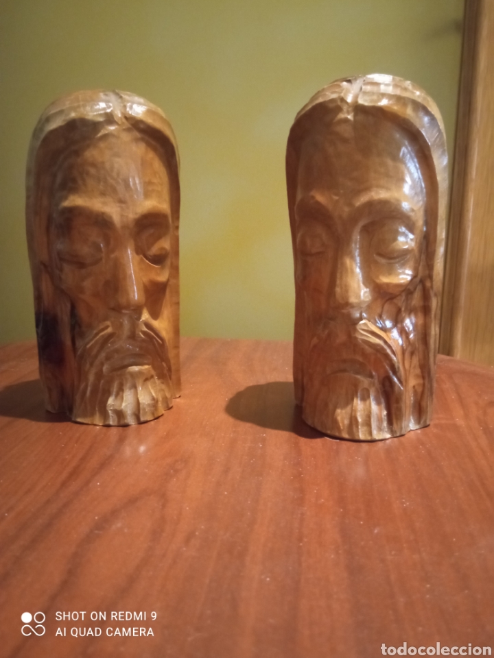 Arte: Figuras Madera Tallada Jes&uacute;s - Foto 2