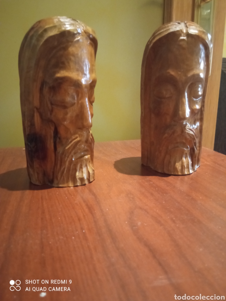 Arte: Figuras Madera Tallada Jes&uacute;s - Foto 3