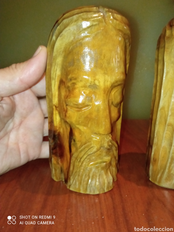 Arte: Figuras Madera Tallada Jes&uacute;s - Foto 6
