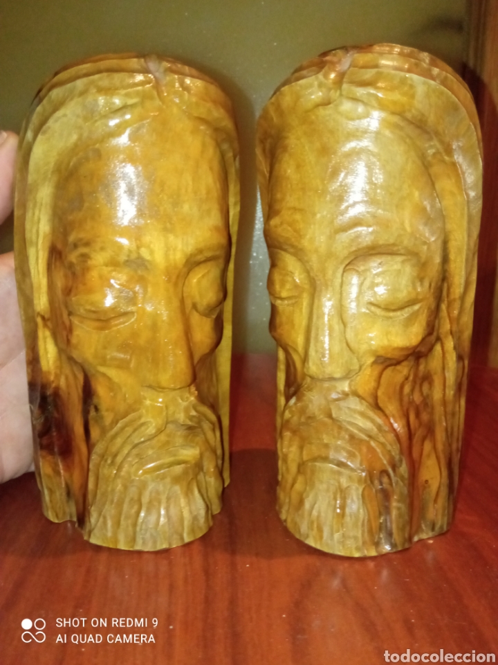 Arte: Figuras Madera Tallada Jes&uacute;s - Foto 7