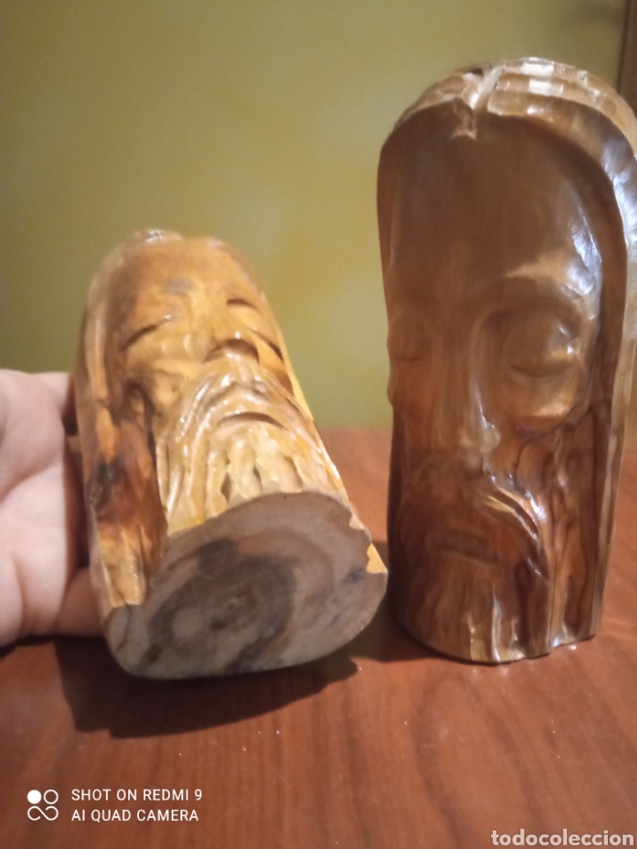Arte: Figuras Madera Tallada Jes&uacute;s - Foto 9