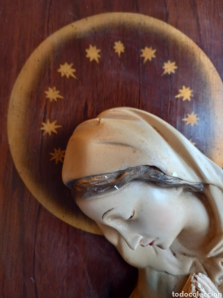 Arte: ANTIGUA VIRGEN - Foto 2