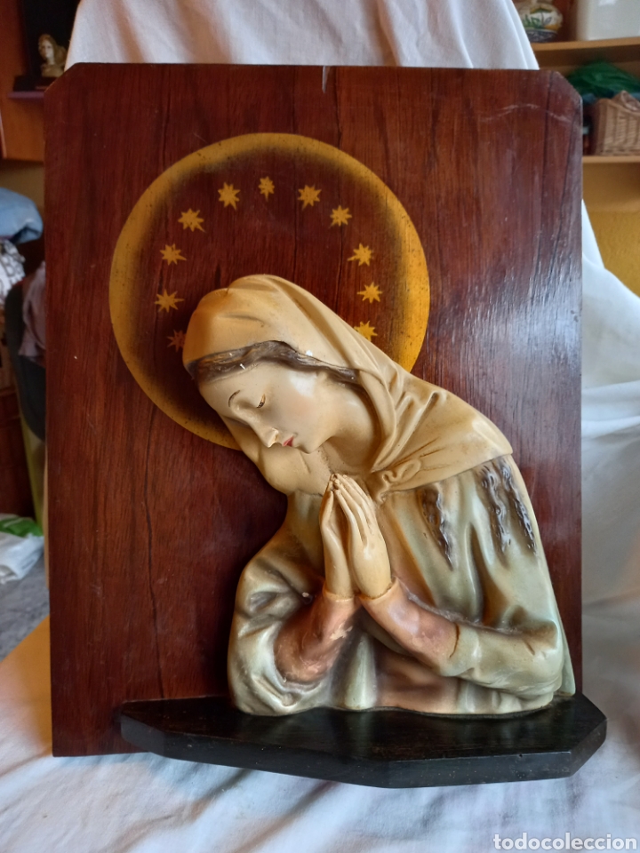 Arte: ANTIGUA VIRGEN - Foto 1
