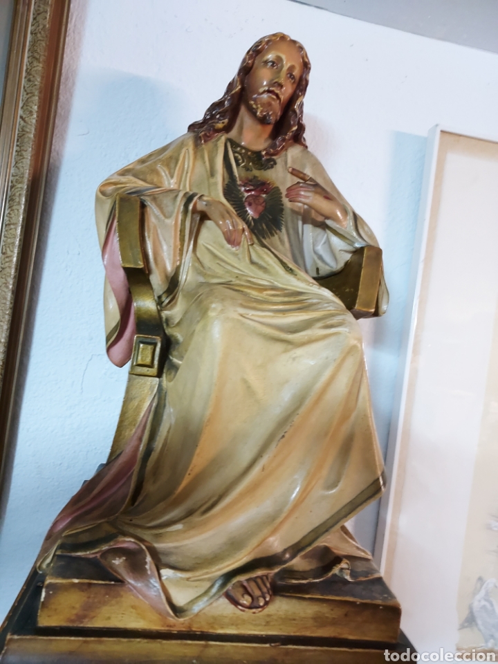 Arte: Sagrado coraz&oacute;n de Jesus Olot - Foto 1